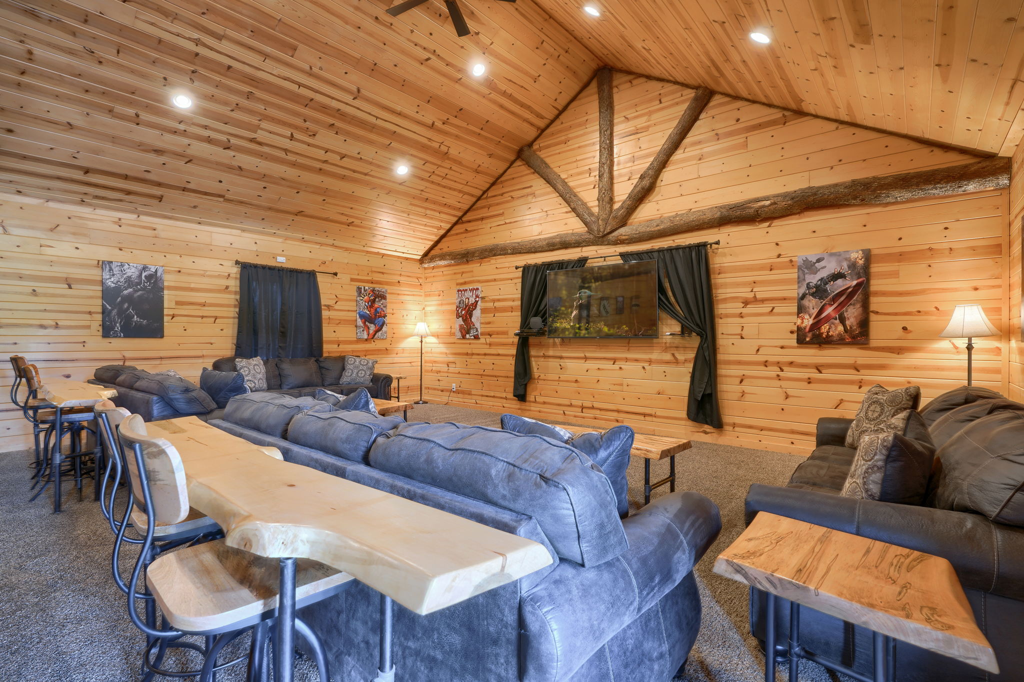 luxury cabin rental in Hocking Hills